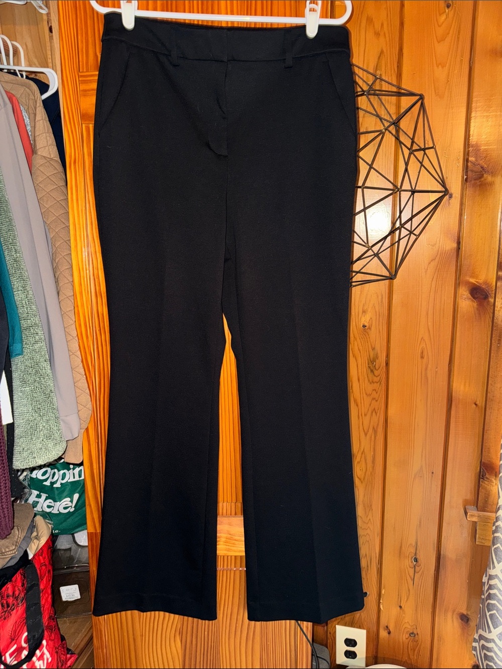 Simply Vera Vera Wang Black Boot-Cut Dress Pants
